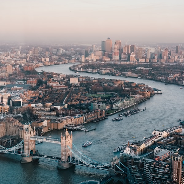 London Thames view