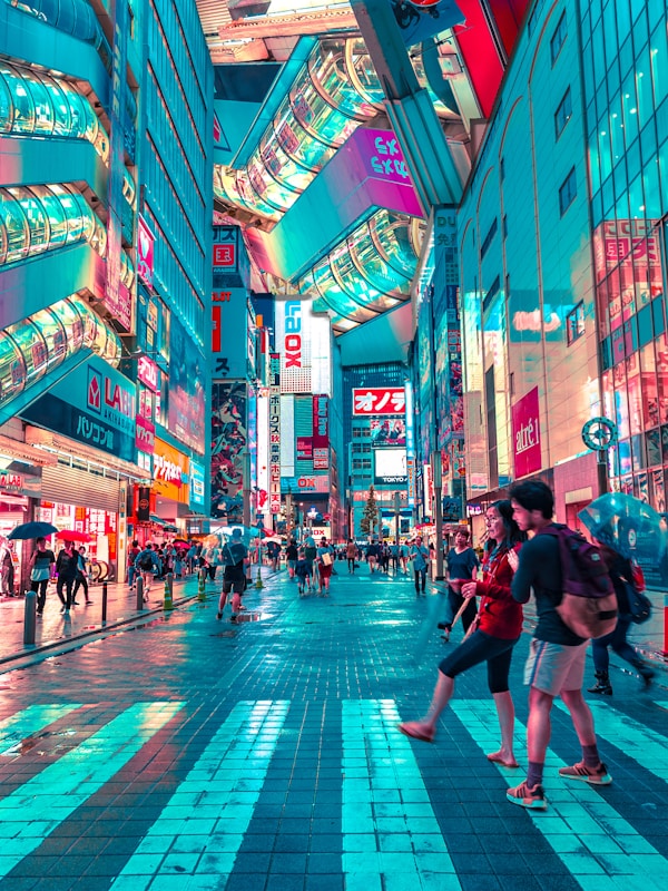 Tokyo street scene