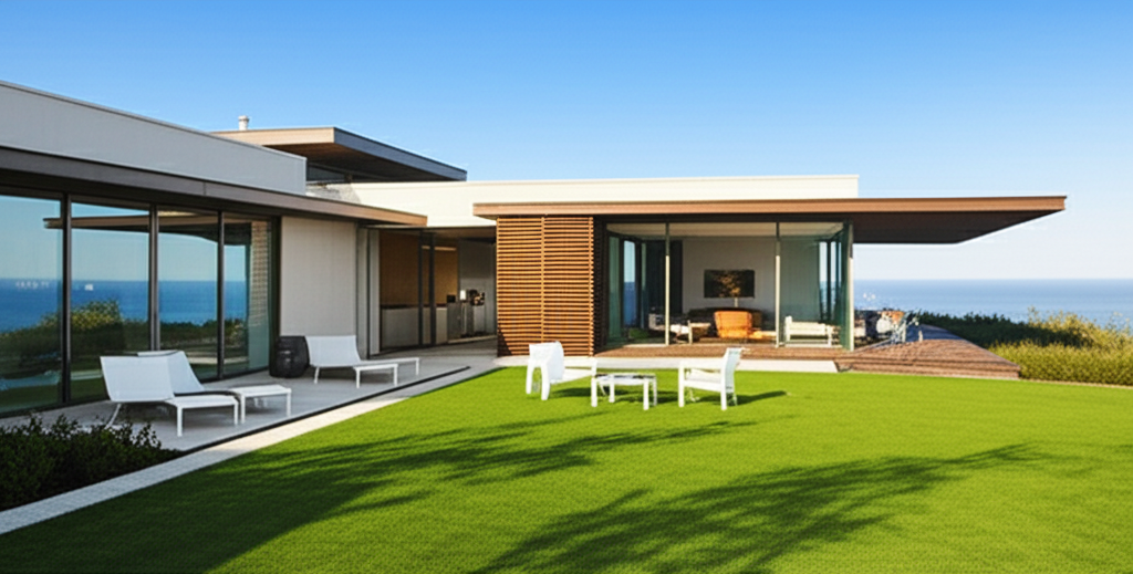 Modern house exterior